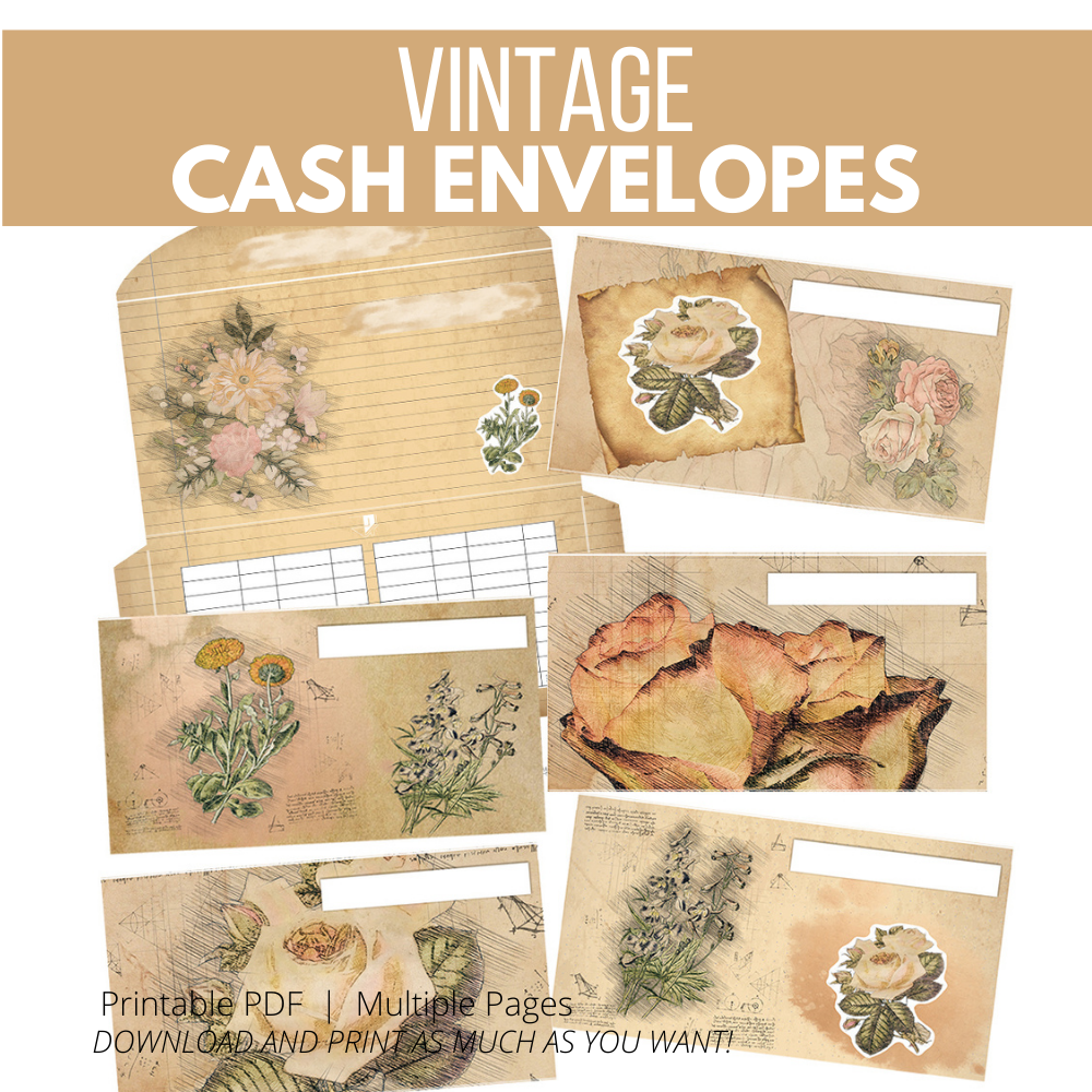 Vintage Envelopes + Free Templates
