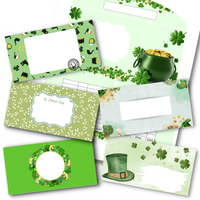 2024 St. Patrick's Day Theme Cash Envelopes