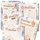 Mystic Beauty Cash Envelopes and Planner Bundle