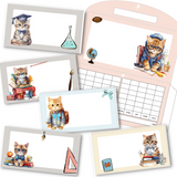 Back To School Cat Cash Envelopes