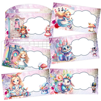 Alice in Wonderland Cash Envelopes and Planner
