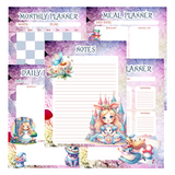 Alice in Wonderland Cash Envelopes and Planner