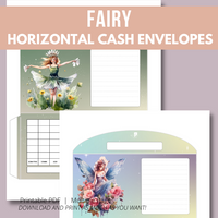 Fairy Horizontal Cash Envelopes