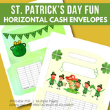 2024 St. Patrick's Day Fun Cash Envelopes