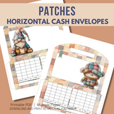 Patches Horizontal Cash Envelopes