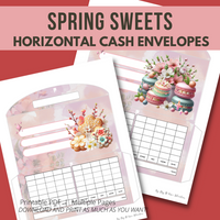 Spring Sweets Cash Envelopes