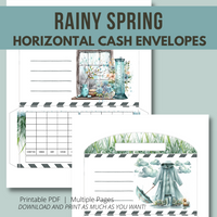 Rainy Spring Cash Envelopes