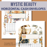 Mystic Beauty Horizontal Cash Envelopes