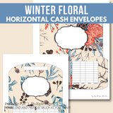 2023 Winter Floral Cash Envelopes