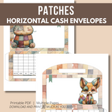 Patches Horizontal Cash Envelopes