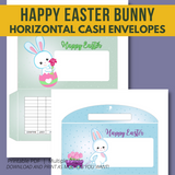 2024 Happy Easter Bunny Cash Envelopes