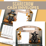 Halloween Scarecrow Cash Envelopes