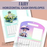 Fairy Horizontal Cash Envelopes
