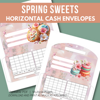 Spring Sweets Cash Envelopes