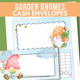Gnomes & Flowers Cash Envelopes