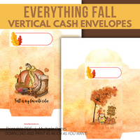 Everything Fall Cash Envelopes