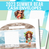Summer Girl Cash Envelopes