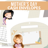Mother's Day Cash Envelopes