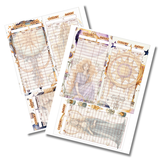 Mystic Beauty Cash Envelopes and Planner Bundle