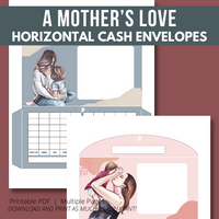 A Mother's Love Cash Envelopes