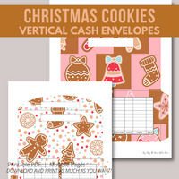 2023 Christmas Cookies Cash Envelopes
