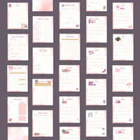 New Year Planner - 35 Pages Digital Product