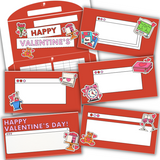 Valentine's Day Cutout Cash Envelopes