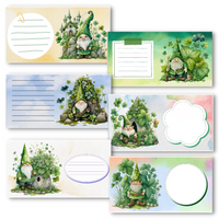 St Patrick's Day Gnomes Cash Envelopes (2023 Design)