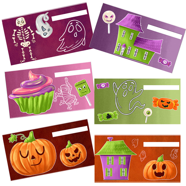 2021 Ghost & Candy Halloween Cash Envelopes
