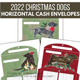 2022 Christmas Dogs Cash Envelopes