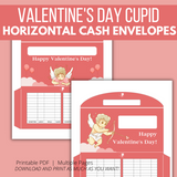 St Valentine's Day Cupid Cash Envelopes (6 Envelopes)