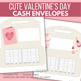 Cute Valentine's Day Cash Envelopes