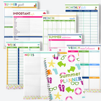 Free Summer Planner Printables