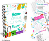 Home Spring Cleaning Planner