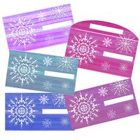 January Winter Snowflake Cash Envelopes