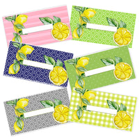 6 Lemon Cash Envelopes Printables